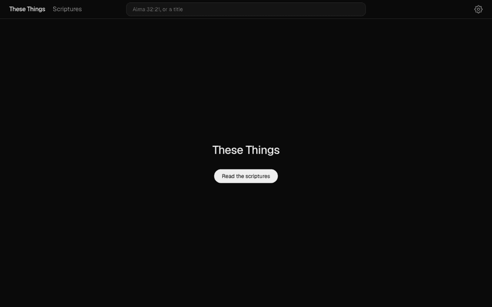 These Things screenshot